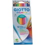 Giotto Stilnovo Acquarell Lápices de Colores Acuarelables, 12 Colores Surtidos